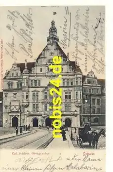 Dresden Schloss Georgenthor o 8.9.1902