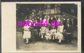 Hochzeitsfoto mit Familie  *ca.1925