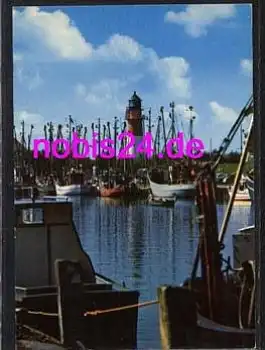 Hamburg Leuchtturm im Hafen *ca.1975