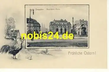Dresden Neustadt Neustädter Markt *ca.1910