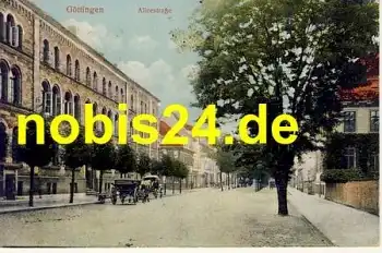 Göttingen Alleestrasse Feldpost Res. Lazarett Abteilung Waisenhaus o 7.5.1917