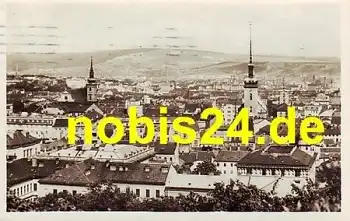 Brno Celkovy pohled o 10.1.1952