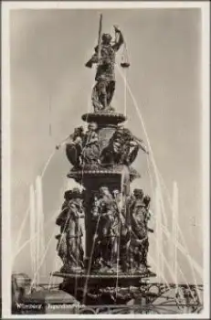 Nürnberg Tugendbrunnen o 14.6.1941