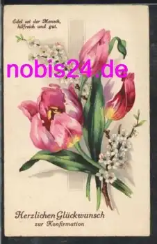 Tulpenstrauß Konfirmation *ca.1940