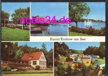 18292 Krakow Gasthaus Zeltplatz 25.6.1981