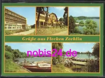 16832 Flecken Zechlin Mehrbildkarte *ca.1988
