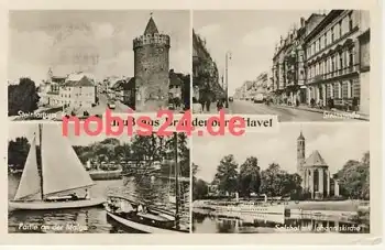 14776 Brandenburg Havel Mehrbildkarte o 1960