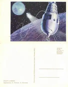 Sputnik nach den Start *1968