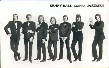 Kenny Ball and the Jazzmen original Foto im AK-Format