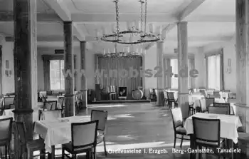 09427 Ehrenfriedersdorf Greiffensteine Berggaststätte Tanzdiele *ca. 1956