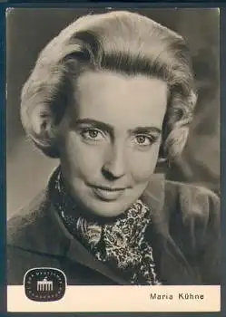 Kühne Maria Autogrammkarte * ca.1962