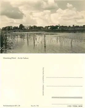 17255 Wesenberg Mecklenburg An der Fischerei *1962 Hanich0750