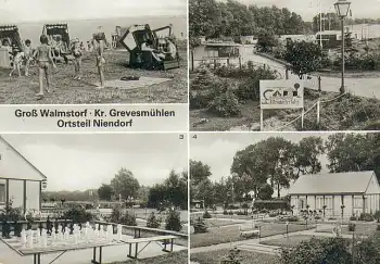 23948 Niendorf  Walmstorf Campingplatz Gartenschach gebr. 1984