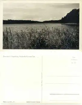 17237 Zwenzow Badestelle Krummer See *1956 Hanich0217