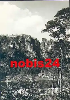 01847 Bastei mit Berghotel Sächsiche Schweiz *1971 Hanich2048 Druckvorlage