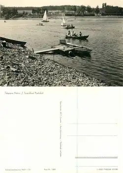 01744 Paulsdorf Strandbad Talsperre Malter *1968 Hanich1389