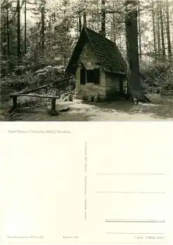 01737 Kurort Hartha Tharandter Wald Hexenhaus *1966 Hanich1449