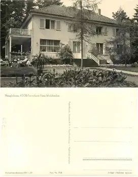 16775 Neuglobsow FDGB Haus Waldfrieden *1961 Hanich0730