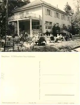 16775 Neuglobsow FDGB Haus Waldfrieden Terrasse *1963 Hanich0732