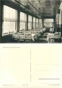 01744 Paulsdorf Hotel "Haus Seeblick" Innenansicht *1958 Hanich1187