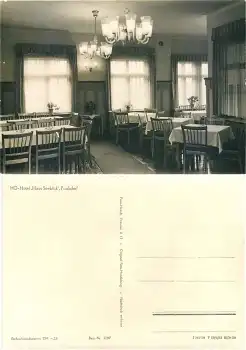 01744 Paulsdorf Hotel "Haus Seeblick" Innenansicht *1958 Hanich1197