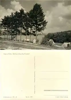 01744 Paulsdorf Zeltplatz im Strandbad Talsperre Malter *1960 Hanich1278