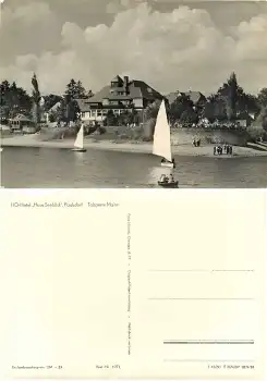 01744 Paulsdorf Hotel "HausSeeblick" Talsperre Malter *1960 Hanich1271