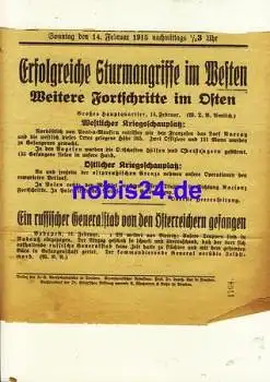 Dresden Sonderblatt  1915