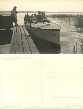 15526 Bad Saarow Pionierlager Motorboot  *1959 Hanich0080