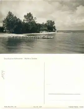 17406 Warthe Rankwitz Usedom Strandbad am Achterwasser *1958 Hanich1129