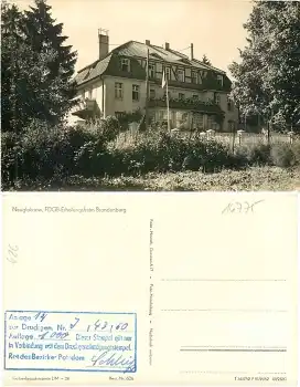 16775 Neuglobsow FDGB Heim Brandenburg Druckgenehmigung *1959 Hanich0626