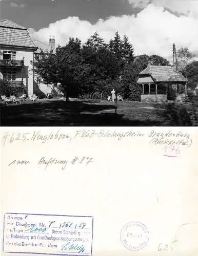 16775 Neuglobsow FDGB Heim Brandenburg Druckvorlage *1960 Hanich0625