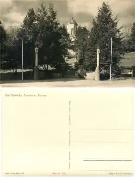 01816 Bad Gottleuba Sanatorium Kurhaus *1956 Hanich1006