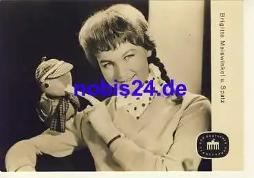 Meiswinkel Brigitte mit Elster G 6270  *1965 DDR Kinderfernsehen
