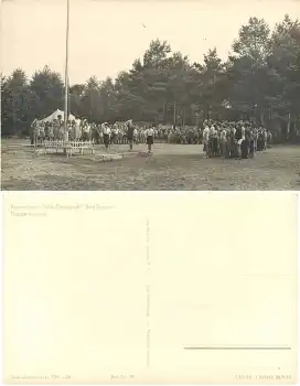 15526 Bad Saarow Pionierlager "Feliks Dzierzynski" Flaggenhissung *1959 Hanich0090