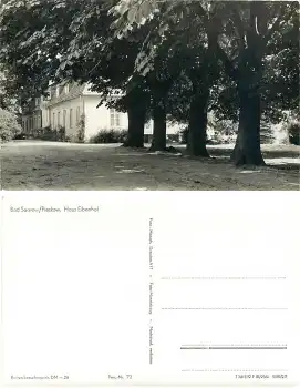 15526 Bad Saarow Pieskow Haus Eibenhof *1959 Hanich0072