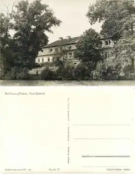 15526 Bad Saarow Pieskow Haus Eibenhof *1959 Hanich0073