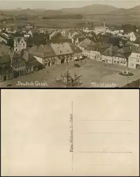 Deutsch-Gabel Marktplatz * ca. 1920