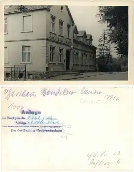 17377 Bandelow Uckerland Gasthaus Peters Druckvorlage *1956 Hanich0023