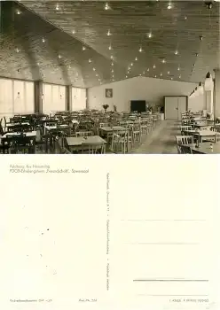 17258 Feldberg FDGB Erholungsheim "Freundschaft" Speisesaal *1963 Hanich0264