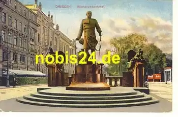 Dresden Altstadt Bismarckdenkmal o 1915