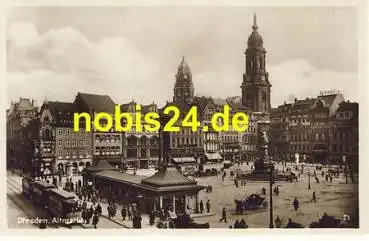 Dresden Altstadt Altmarkt o 23.7.1932