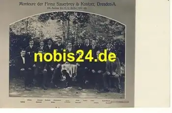 Dresden Altstadt Firma Sauerbrey *ca.1920