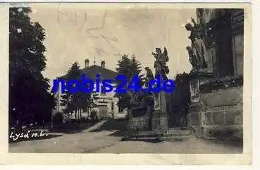 Lysá nad Labem Kircheneingang o ca.1940