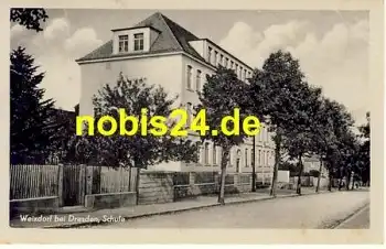 Weixdorf Dresden Schule o ca.1955