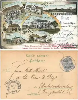 39365 Siegersleben Farblithokarte o 30.10.1901