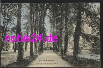 Pankow Berlin Bürgerpark o 8.5.1915