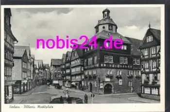 35745 Herborn Dillkreis Marktplatz *ca.1955
