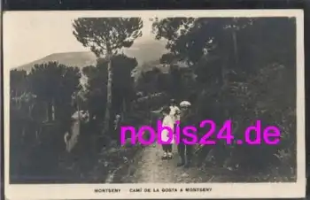 Montseny Cami de la Costa Spanien o ca.1934