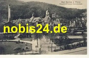 37242 Bad Sooden Werra Kurpark *ca.1920